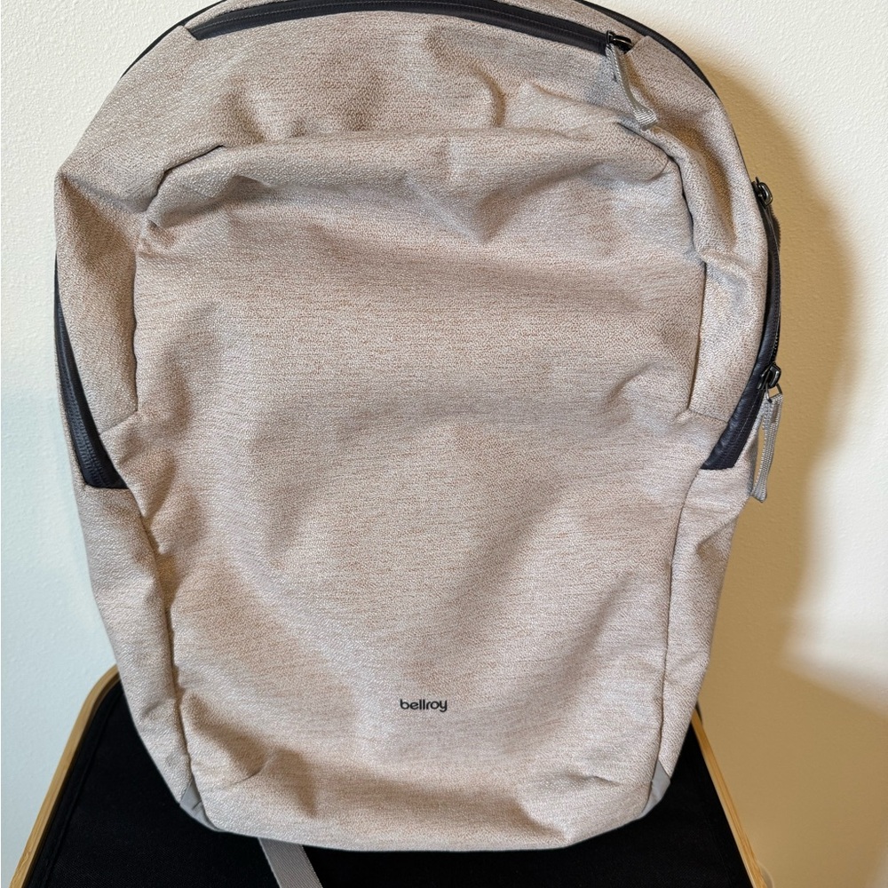 Bellroy Via Backpack in Saltbush color